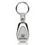 AUTO GOLD KC3HON TEARDROP KEYCHAIN HONDA