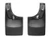 WEATHERTECH 120003 Weathertech No Drill Mud Flaps; Black+W24120003