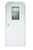 LIPPERT COMP V000381471 onent M6V- 26 x 78 in. Radius Entrance Door