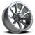 Vision Wheel 5x4.5" TURBINE - Satin Black Automotive Wheel