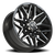 Vision Wheel 8-165.1 GBMF Gloss Black Machined Finish Automotive Wheel