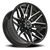 8-180mm 5-Lug Vision Wheel REKLUSE Gloss Black Machined Rim