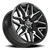 Vision Wheel 6-Lug 5.5-Inch Gloss Black Machined GBMF Rekluse Wheel