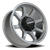 Vision Wheel 8-6.5 Flow Satin Gunmetal 8-Lug Automotive Wheel
