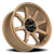 Vision Wheel 6-Lug 5.5-inch Bronze VIS FLOW Automotive Wheel