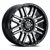 Vision Wheel 6-5.5 Gloss Black Machined (GBMF) Automotive Wheel
