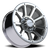 Vision Wheel 6x5.5" Gunmetal Turbine Wheel