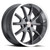 Vision Wheel 5x114.3mm Satin Black VIS TORQUE Automotive Wheel