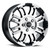 Vision Wheel 5-Lug Gloss Black Machined Face Wheel with Warranty