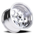 5x4.5" Polished Vision Wheel - 5-Lug Bolt Pattern Rim