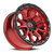 Vision Wheel 5x5.5 Gloss Black Lip VIS KORUPT Wheel