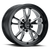 Vision Wheel 5x4.75" Gloss Black Machined Patriot Wheel