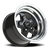 5x127mm Gloss Black Machined Vision Nitro Wheel