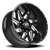 Vision Spyder 8x165.1mm Gloss Black Machined Wheel