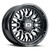 Vision Riot 8x170mm Gloss Black Machined Finish Automotive Wheel