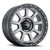 6x5.5 Satin Black Vision Ojos Wheel — 6-Lug Bolt Pattern