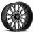 Vision Wheel 5-139.7 Satin Black Rocker Wheel with Snap-In Center Cap