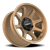Vision Wheel 6-5.5 BZ VIS FLOW - 6x5.5" Bronze Finish Automotive Wheel