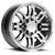 8-165.1 Chrome Vision Warrior Wheel – 8x165mm Bolt Pattern