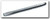 WILMAR WLMW5434 W5434 Cold Chisel, 3/8" x 7"