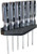 WILMAR WLMW80006 Performance Tool (W80006) 6-Piece Professional Star Driver Set with Rack