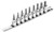 WILMAR WLMW1178 Performance Tool (W1178) 9-Piece Star Bit Socket Set