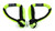 Bubba Rope BUB176744 MINI GATORJAW SOFT SHACKLE 1/4IN PAIR