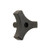 JR PRODUCTS342-20195 13/16IN TRI-LUG WINDOW KNOW BL