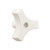 JR PRODUCTS342-20185 13/16IN TRI-LUG WINDOW KNOB WH