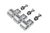 Red Horse Performance RHP320-38-5 3/8 POLISHED ALUMINUM LINE CLAMPS  6PCS/PKG