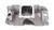 Edelbrock ede2897 Edelbrock Manifold BBC Super Victor 632 Tall Deck Conventional Rect Port Heads