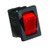 RV DESIGNER350-S481 SWITCH-ILL ROCKER 20A BLK W-RD
