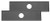Noregon Systems 40-140 Oregon Edger Blade, 8" x 1" x .090"