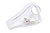 Brake Duct-Small Clear Teardrop 1-Hole