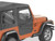 Bestop Inc. BES51789-35 9706 JEEP WRANGLER 2PC FULL FABRIC DOOR SETBLACK DIAMOND
