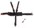 Harness Elite 5pt L&L P/U Ratchet Black