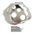 SBF 289/302/351C BELLHOUSING KIT W/ BLOCK PLATE CAST ALUMINUM