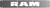Rock Tamers RT330 Mudflap Trim Plates - RAM, Pair