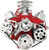 BILLET SPEC FM2122PC Serpentine Conversion SBC Mid Mount Alt & P/S (Press On)