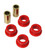 Energy Suspension Universal Link Flange Type Bushings Red 1.140 OD / .812 ID / 5/8in Bolt Diameter