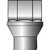 7902  EXC 7/16 3/4 HEX BULGE SEAT OPEN END ET-STYLE LUG NUT (1.00" TALL)