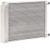 Be Cool Radiators BCI35204 QUALIFIER NATURAL FINISH RADIATOR DUAL PASS W/DUAL 1IN CORE 31.50IN X 19.50IN FOR LS SWAP
