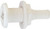 ATTWOOD MARINE 38791 THRU HULL 1-1/8IN 90D WHITE