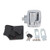 A P PRODUCTS112-013535 BAUER ENTRANCE LOCK CHROME