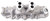 Edelbrock ede1103 Edelbrock Intake Manifold Ford Flathead Slingshot