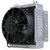 Derale DER65861 HI FLOW 18 ROW RACING REMOTE FLUID COOLER W/SINGLE FAN