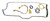 Crown Automotive CAS4713221 LOWER GASKET SET