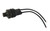 SEALED TANK MOUNT PRESSURE SWITCH WITH 12 GAUGE WIRE LEADS 1/4IN M NPT100 PSI
