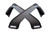 18C WRANGLER/20C GLADIATOR ALUMINUM ELITE FRONT FENDERS BLACK TEXTURED