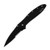 KERSKN K1660CKTST Kershaw Leek, Black, Serrated (1660CKTST) 3” Partially Serrated 14C28N Steel Blade and 410 Stainless Steel Handle, Both DLC Coated SpeedSafe Opening, Liner Lock, Tip-Lock, Reversible Pocketclip 3 OZ